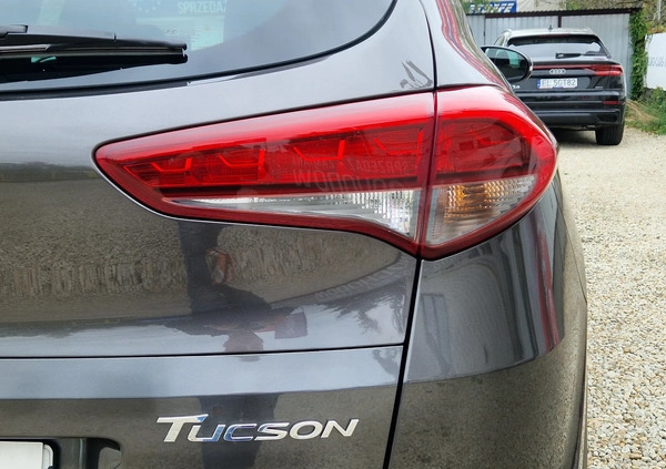 Hyundai Tucson cena 82900 przebieg: 98000, rok produkcji 2019 z Jasień małe 742